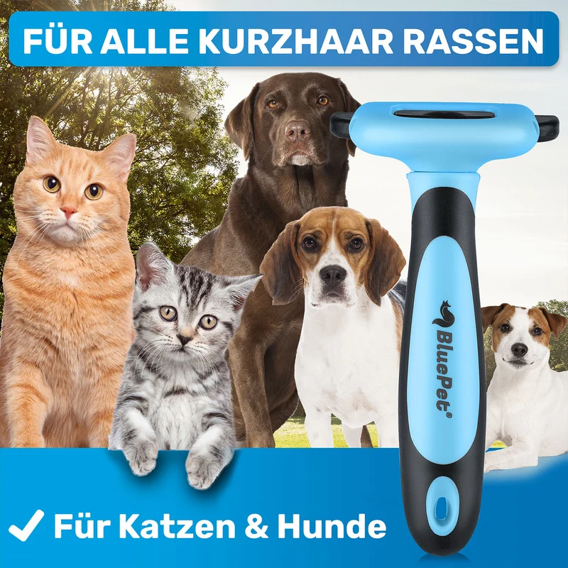 'UnterwollGlück' Kurzhaar Unterfellbürste - Deshedder
