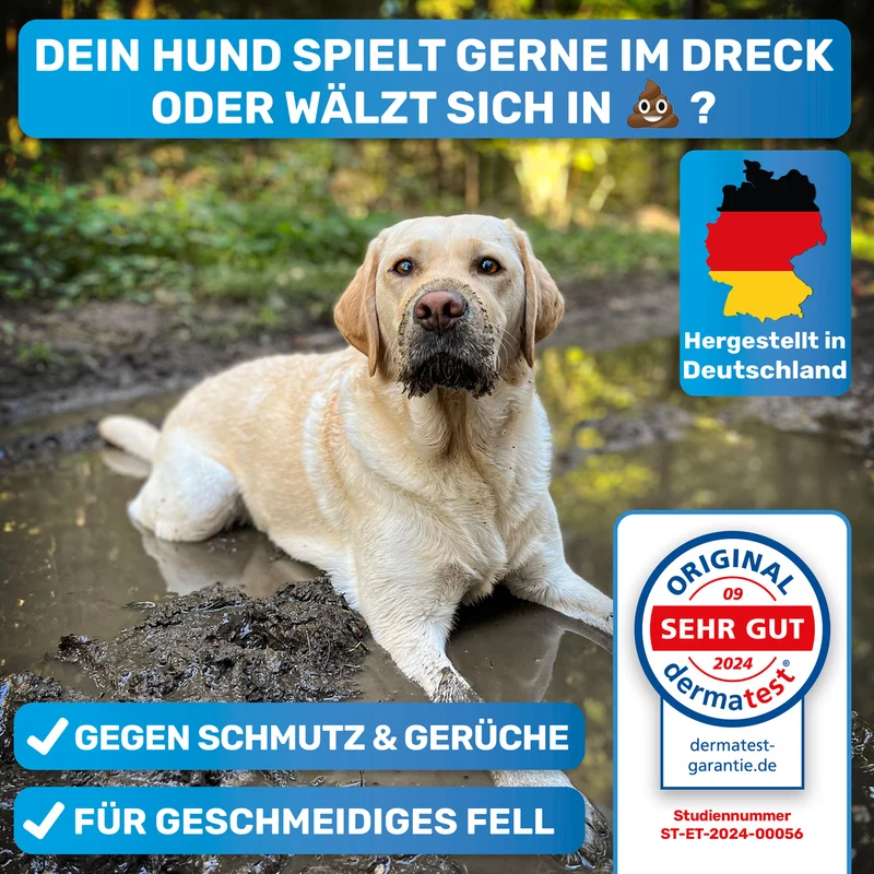 Hundeshampoo Tester 8ml (eine normale Wäsche)