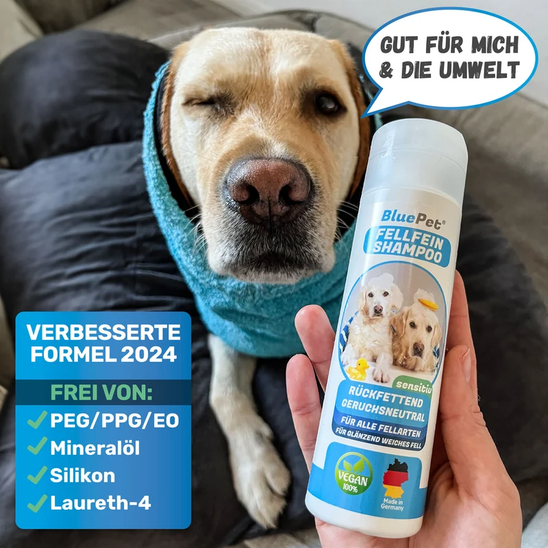 Hundeshampoo Tester 8ml (eine normale Wäsche)