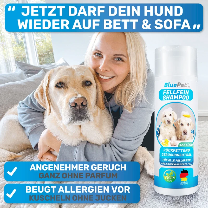 Hundeshampoo Tester 8ml (eine normale Wäsche)