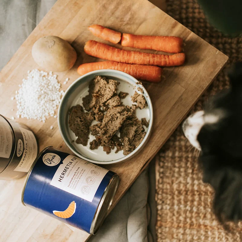 Hermetia Pur Nassfutter – Insekten Single Protein