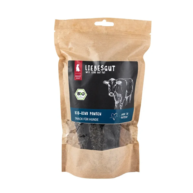 Liebesgut Bio Rinderpansen getrocknet