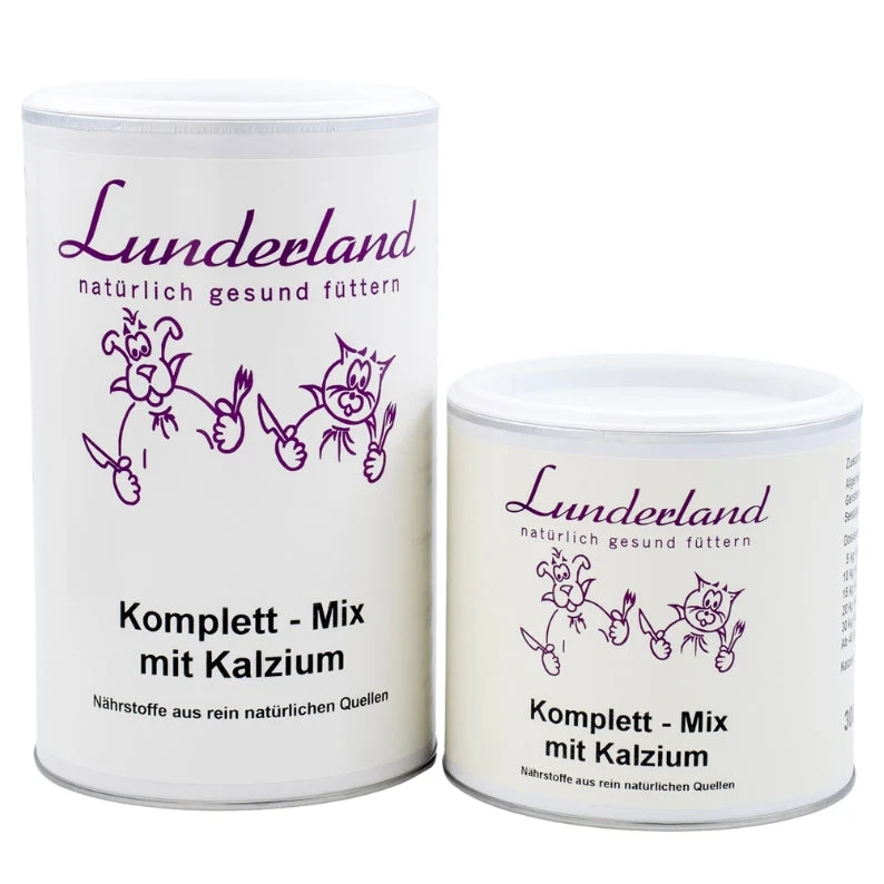 Lunderland Komplett-Mix mit Kalzium – für Hunde & Katzen