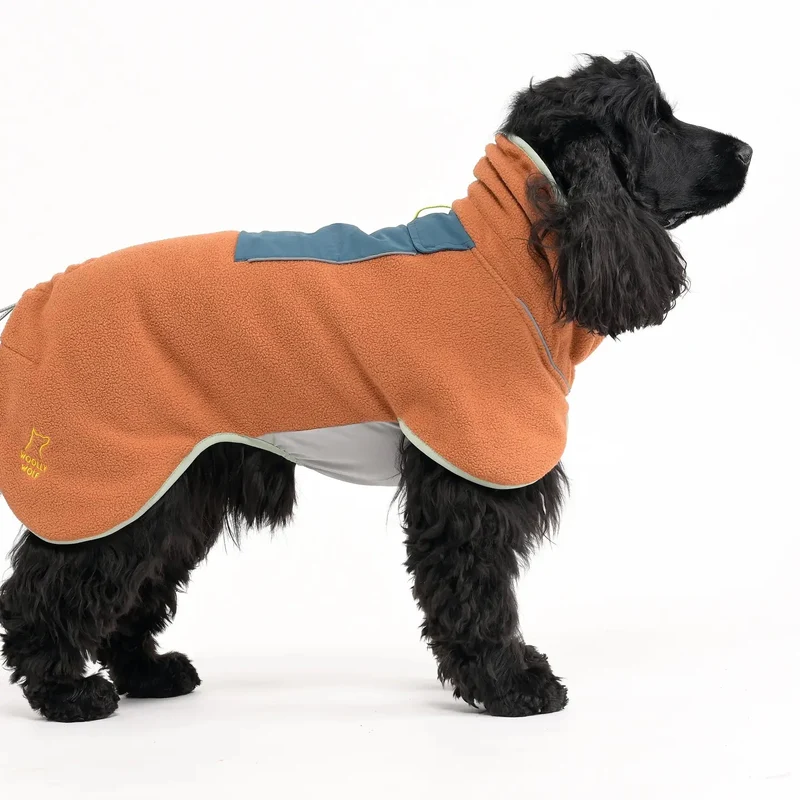 Woolly Wolf Fleece Hundemantel – warm & nachhaltig