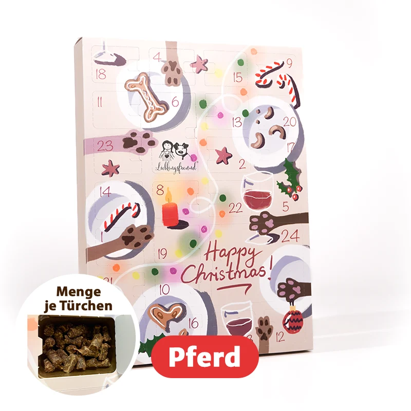 Lieblingsfreund Adventskalender Pferd