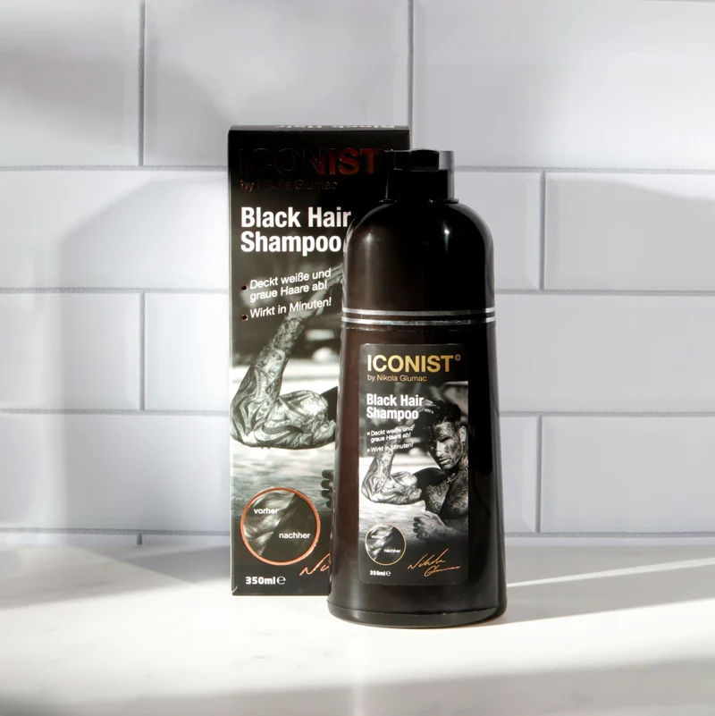 ICONIST Black Hair Shampoo by Nikola Glumac