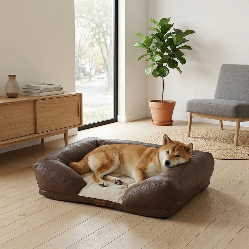 Orthopädisches Hundebett HUSKY Beige