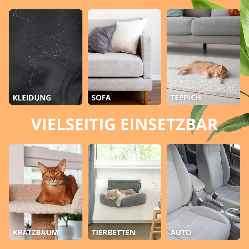 Fusselrolle Hairbert - wiederverwendbarer Fusselroller für Tierhaare