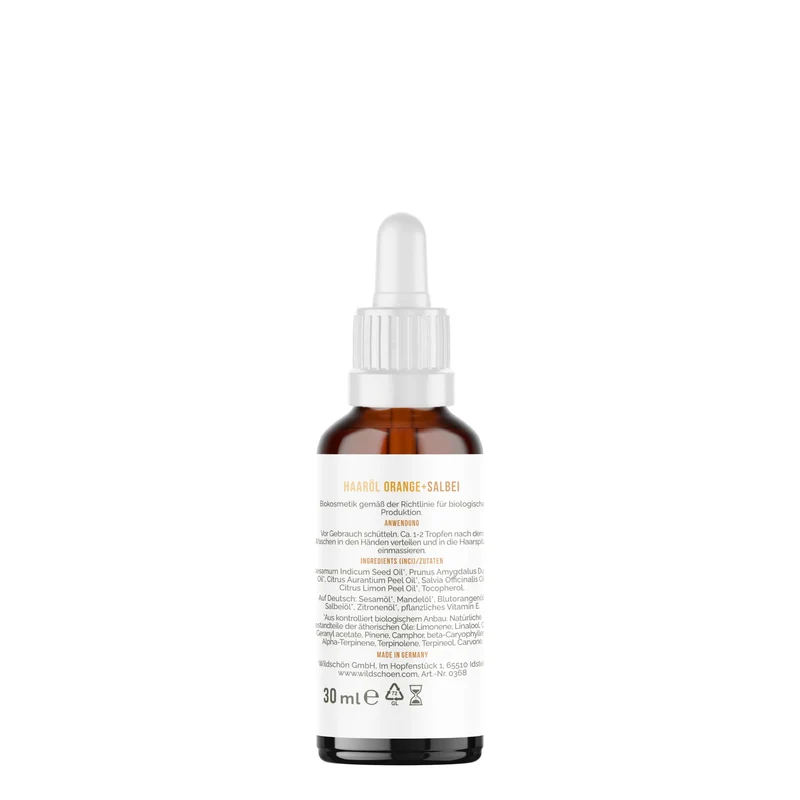 Haaröl Orange + Salbei (30ml)