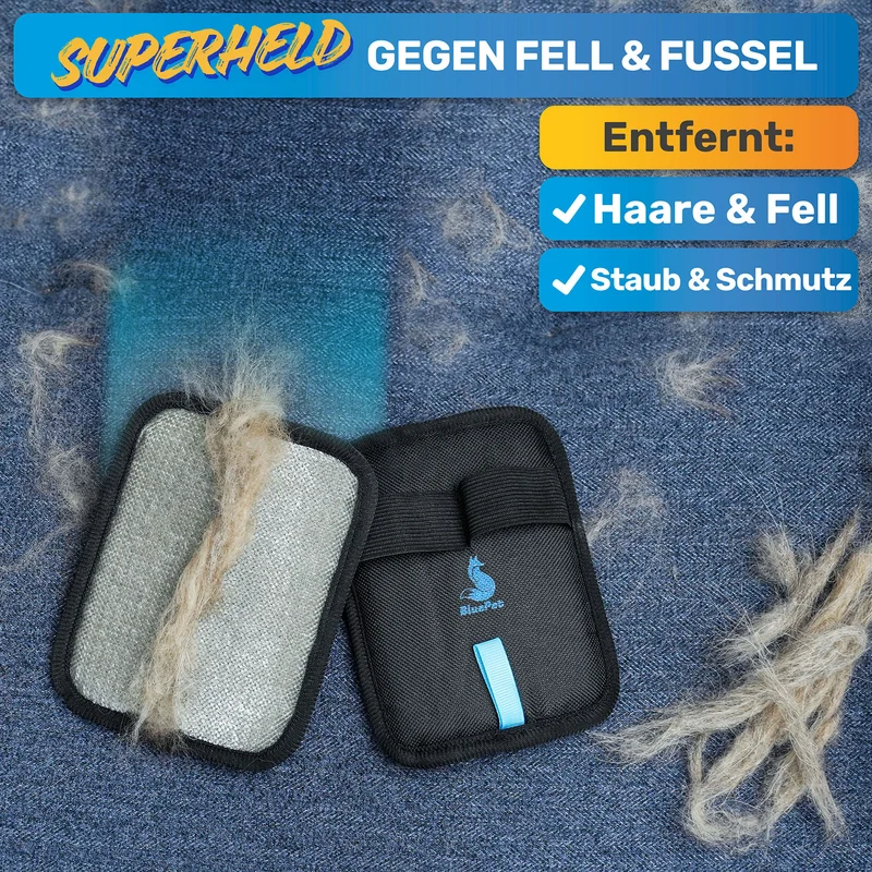 Fellhandschuh, Tierhaarentferner Handschuh, Fell Entferner Magnet gegen Katzenhaare & Hundehaare