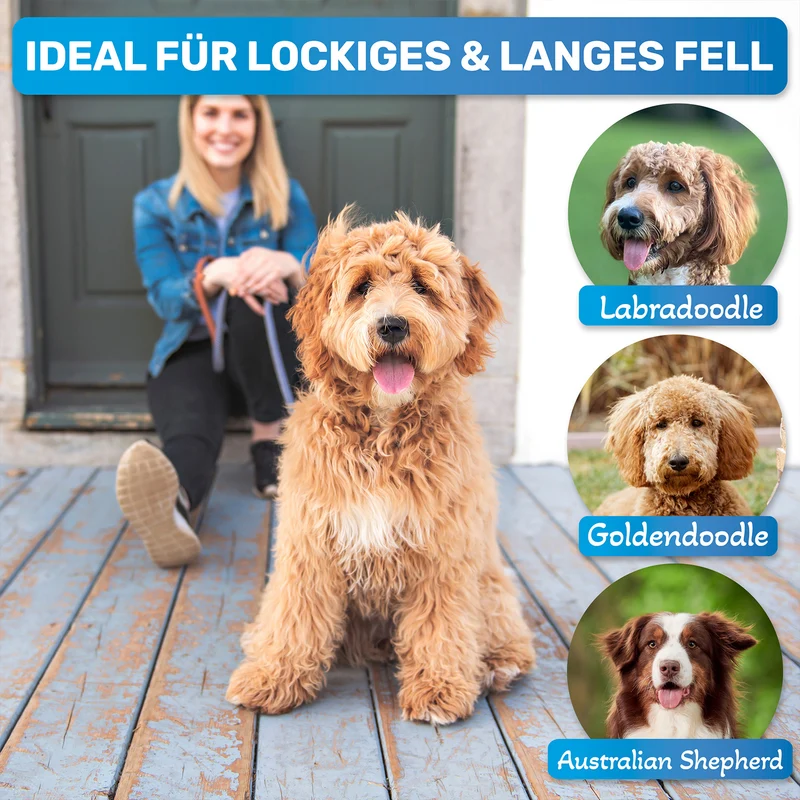 17cm Hundekamm & Katzenkamm - Metallkamm für Hunde