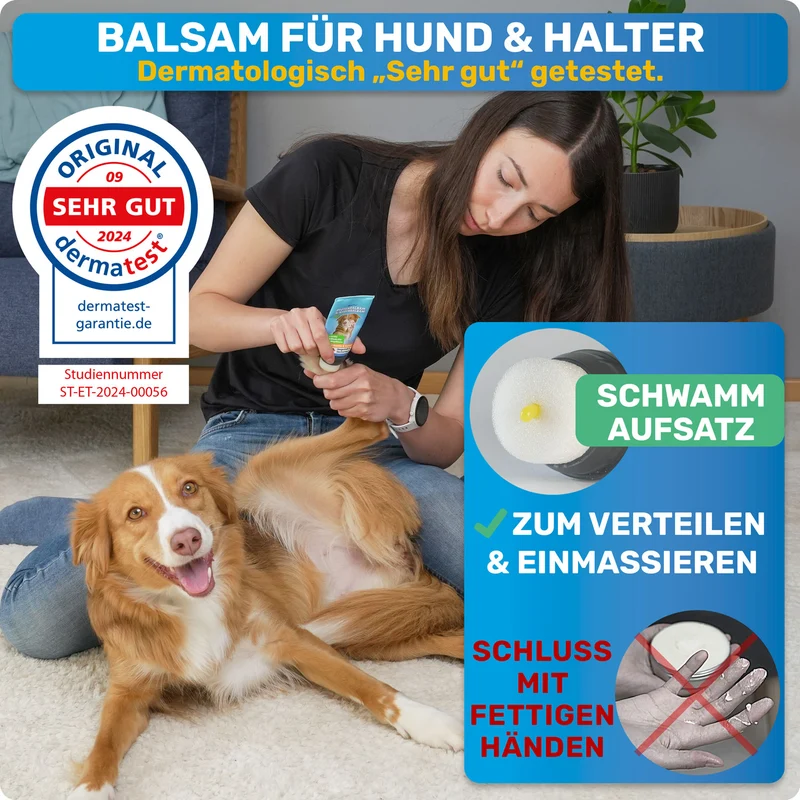Pfotenpflege Set - Pfotenschaum Pfotenreiniger + Pfotenbalsam 50ml