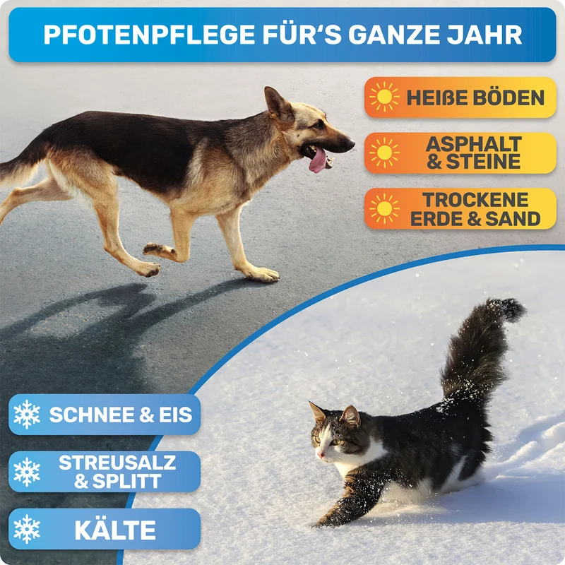 Pfotenbalsam, Nasenbalsam & Handcreme für Hunde