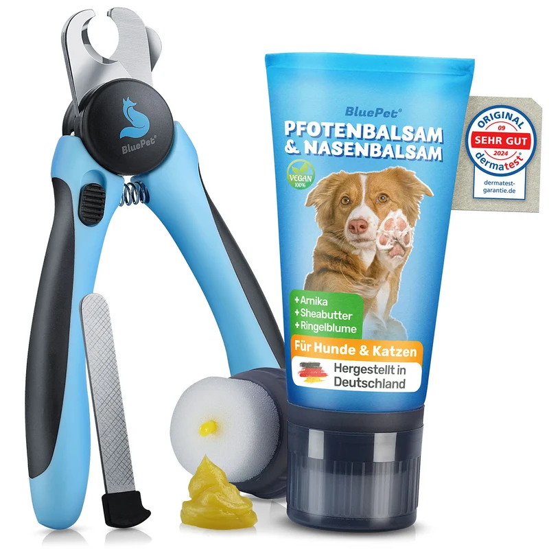Pfotenpflege Spar Set - Krallenschere und Pfotenbalsam