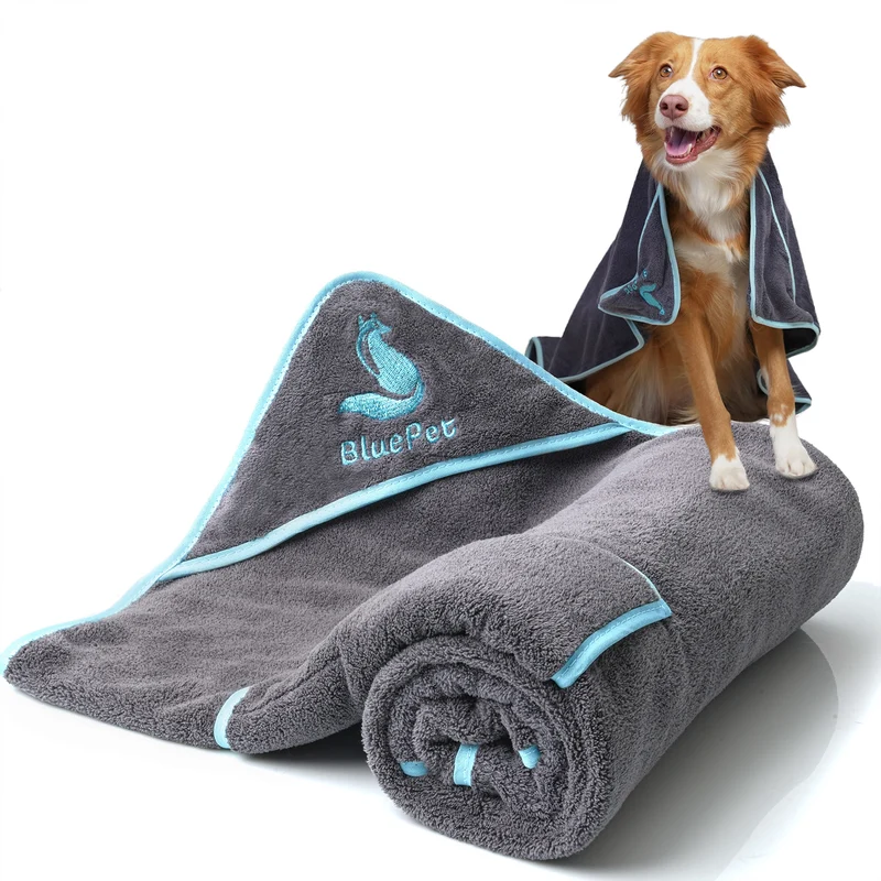 Hundehandtuch Mikrofaser – saugstarkes Handtuch für Hunde