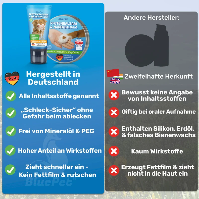 Pfotenbalsam & Handcreme für Hunde & Menschen
