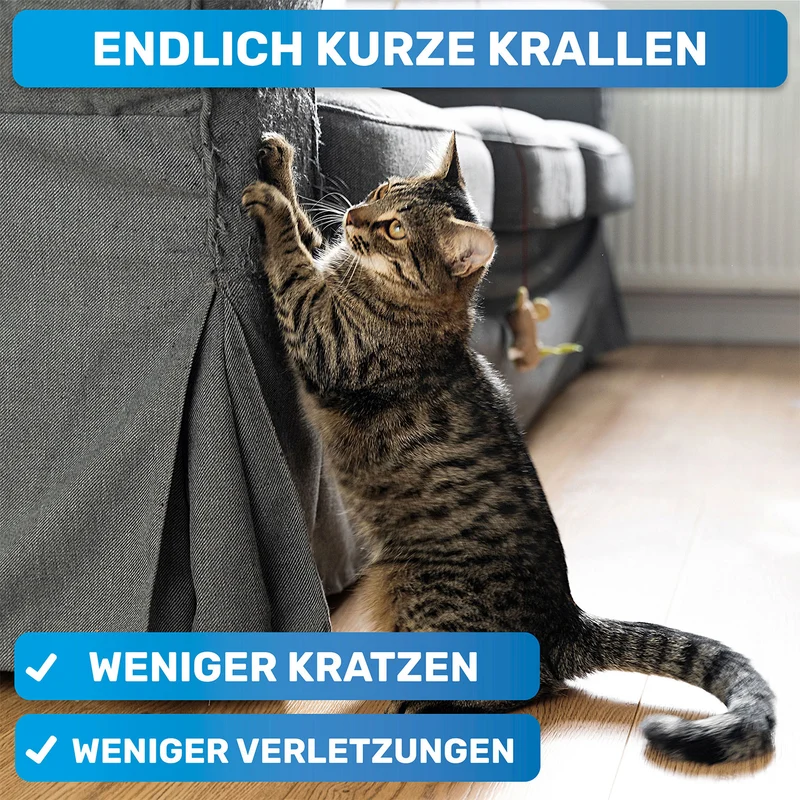 Krallenschere Mini für Katzen, Welpen, kleine Hunde & Kleintiere