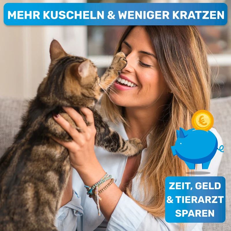 Krallenschere Mini für Katzen, Welpen, kleine Hunde & Kleintiere