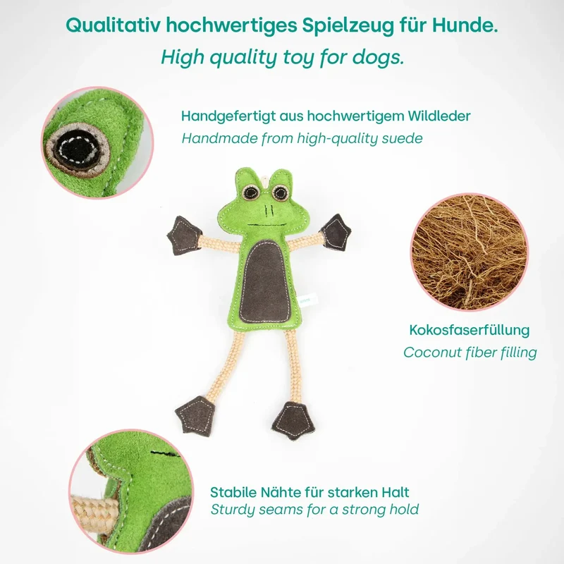 Zerrspielzeug Frosch