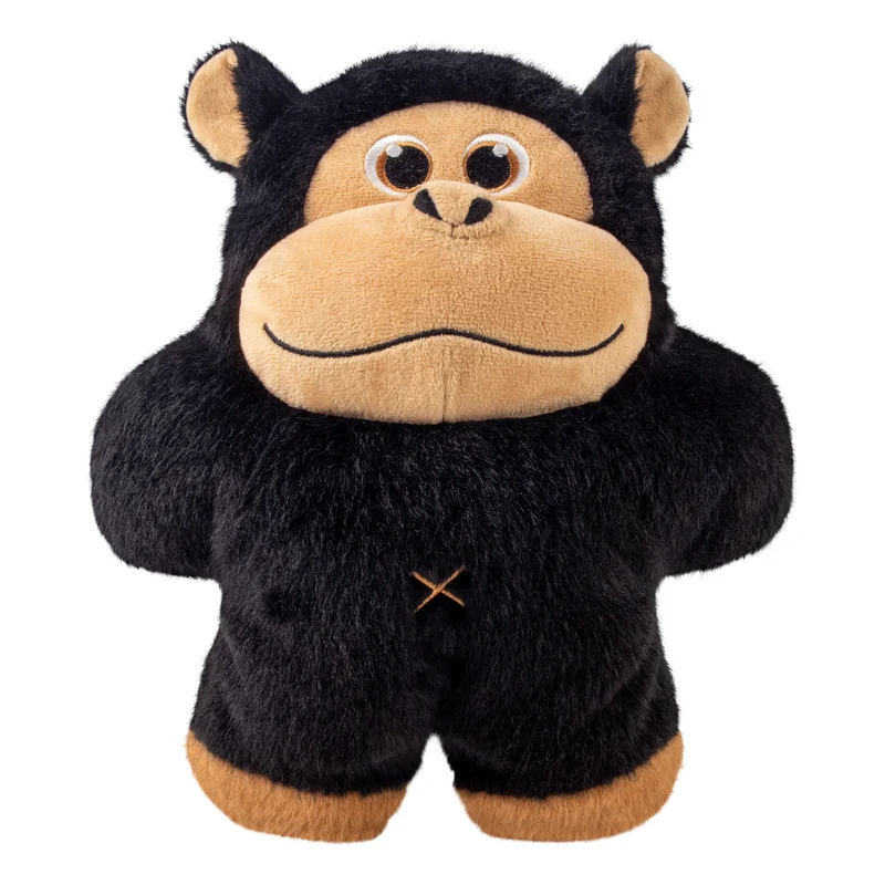 KONG Snuzzles XL Hundespielzeug – Plüsch mit Quietscher (Gorilla & Hippo)