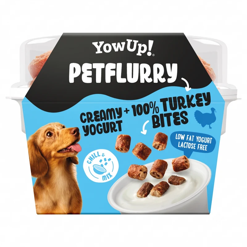YowUp! PetFlurry Joghurt Snack für Hunde Ente & Pute