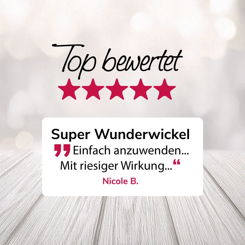 Arnikawunderwickel bei Verletzungen, zur Regeneration