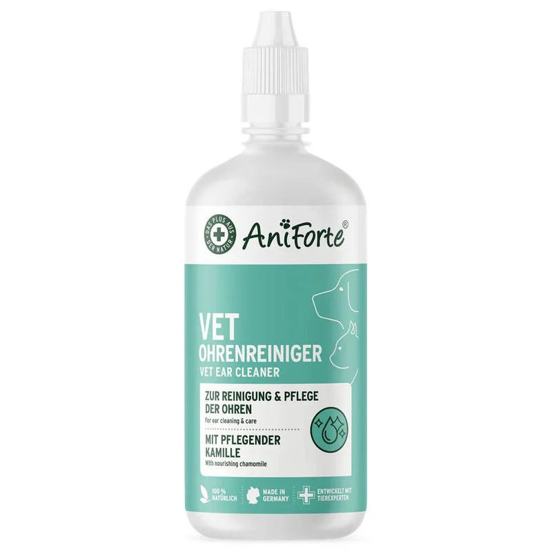 AniForte VET Ohrenreiniger – Sanfte Reinigung mit Kamille