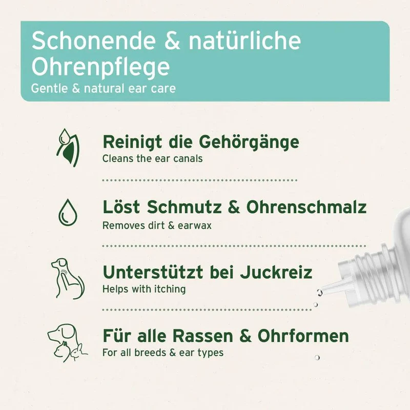 AniForte VET Ohrenreiniger – Sanfte Reinigung mit Kamille