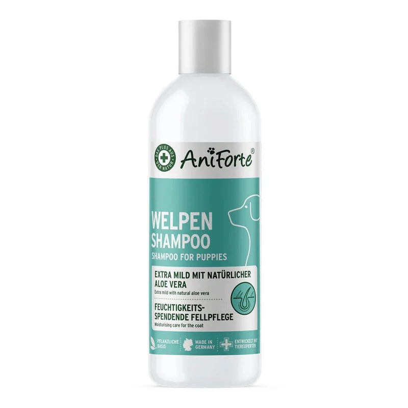 AniForte Welpenshampoo – Mildes Aloe-Vera Shampoo für Hunde