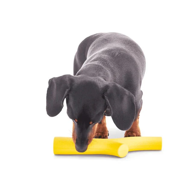 Beco Super Stick Yellow – Kauspielzeug aus Naturkautschuk