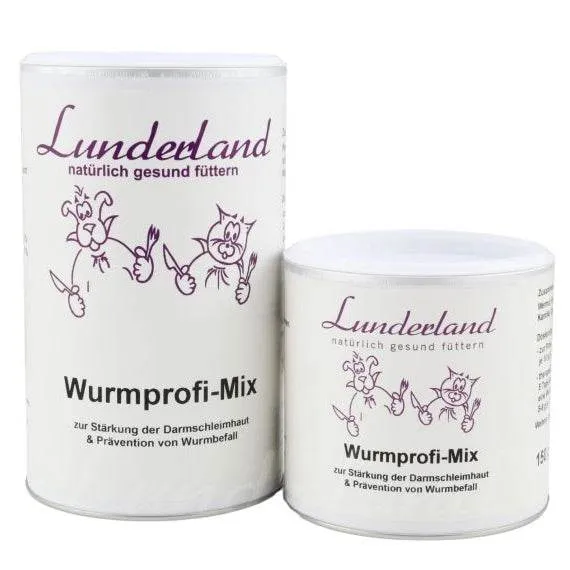 Lunderland Wurmprofi-Mix – Kräutermischung für Hunde