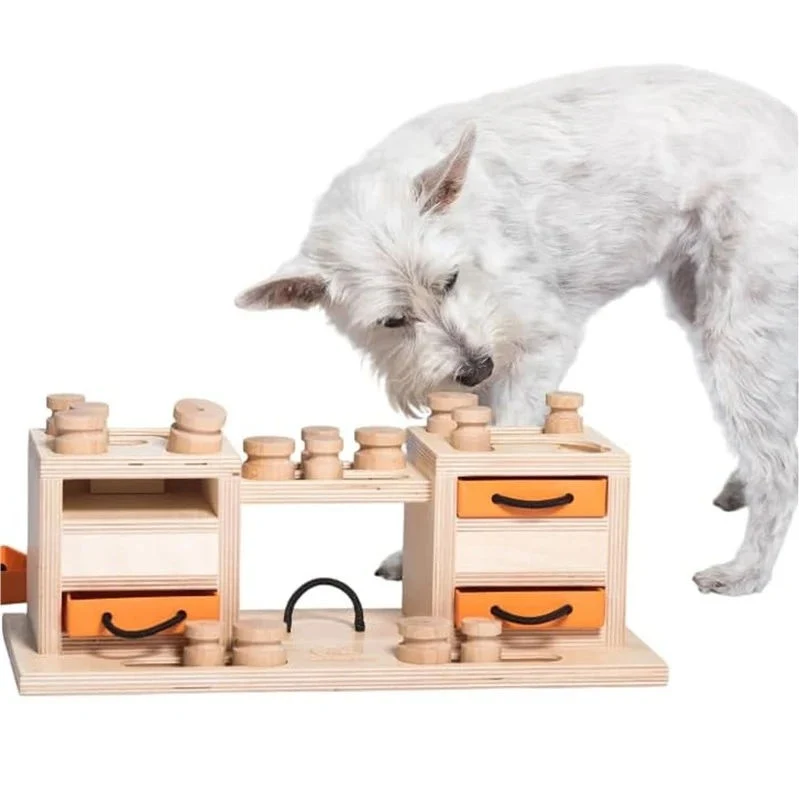 My Intelligent Dog Zwei Türme – Denkspiel für Hunde