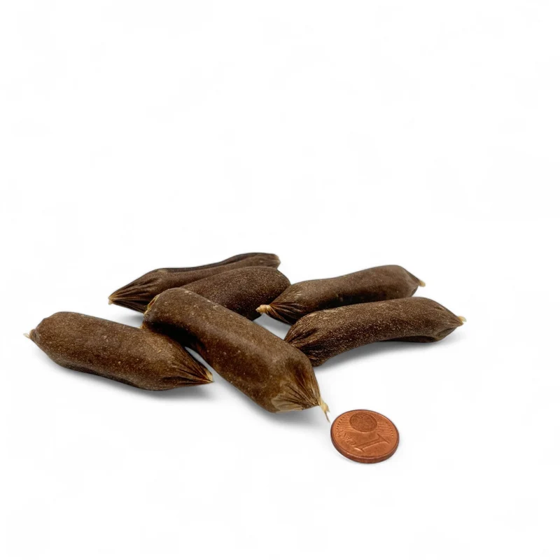 Poodlewohl Leckerli Bio Rind Würstchen – Natürlicher Snack für Hunde