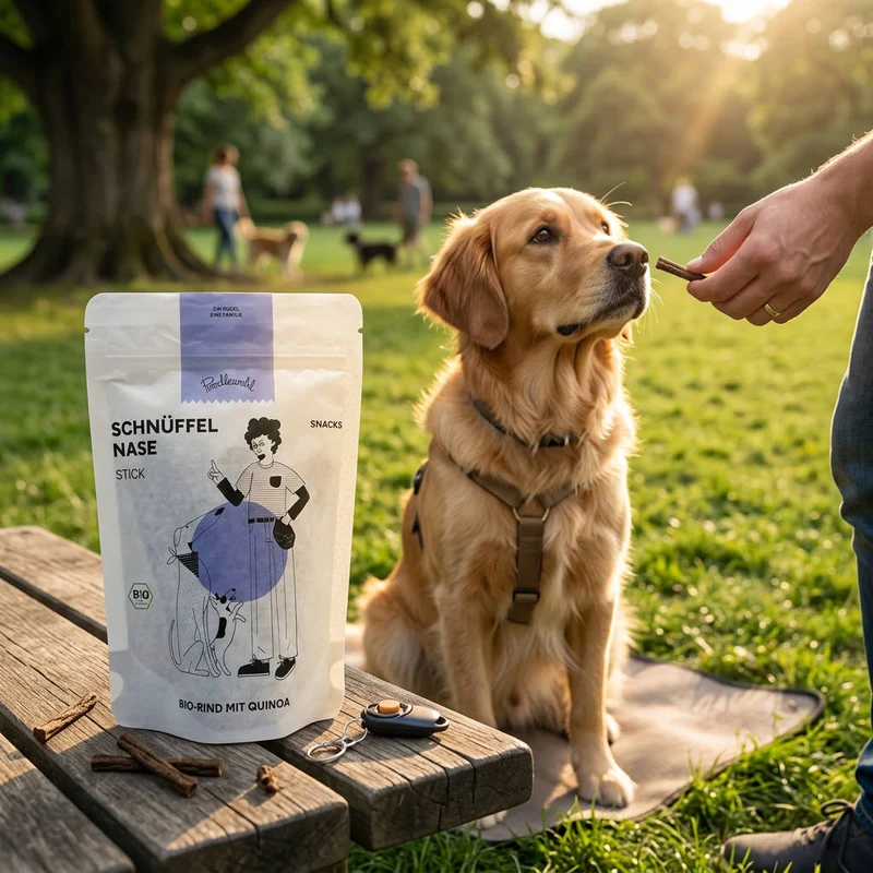 Poodlewohl Leckerli Bio Rind Stickis – Natürlicher Hundesnack