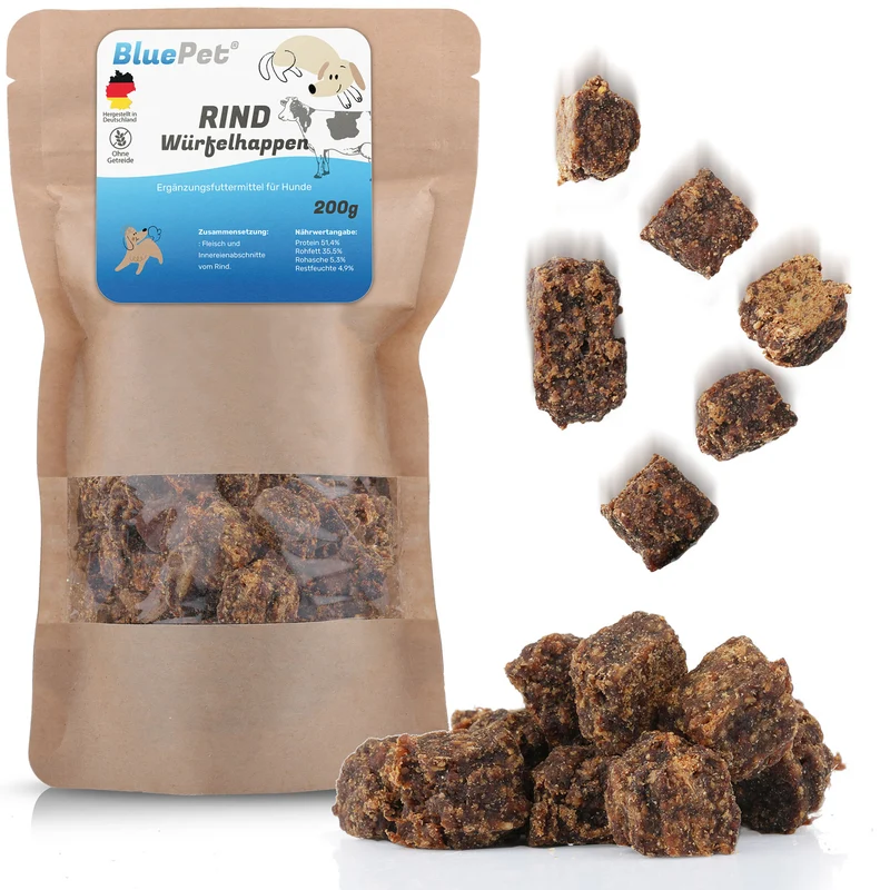 Würfelhappen Fleischwürfel 200g