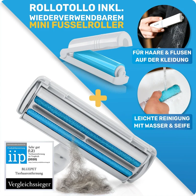 "RolloTollo" Tierhaarentferner (geringe optische Mängel)