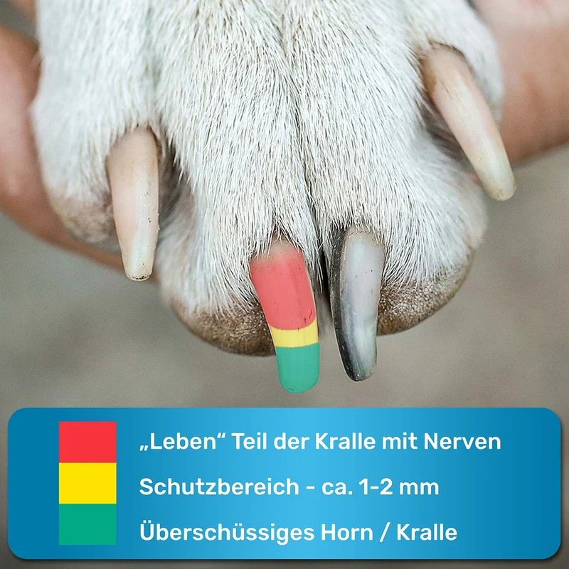 Krallenschere Verstellbar Gr. S-L B-Stock (Verpackung beschädigt)