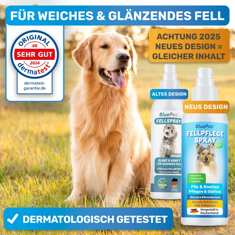 Entfilzungsspray - Fellspray für Hunde & Katzen