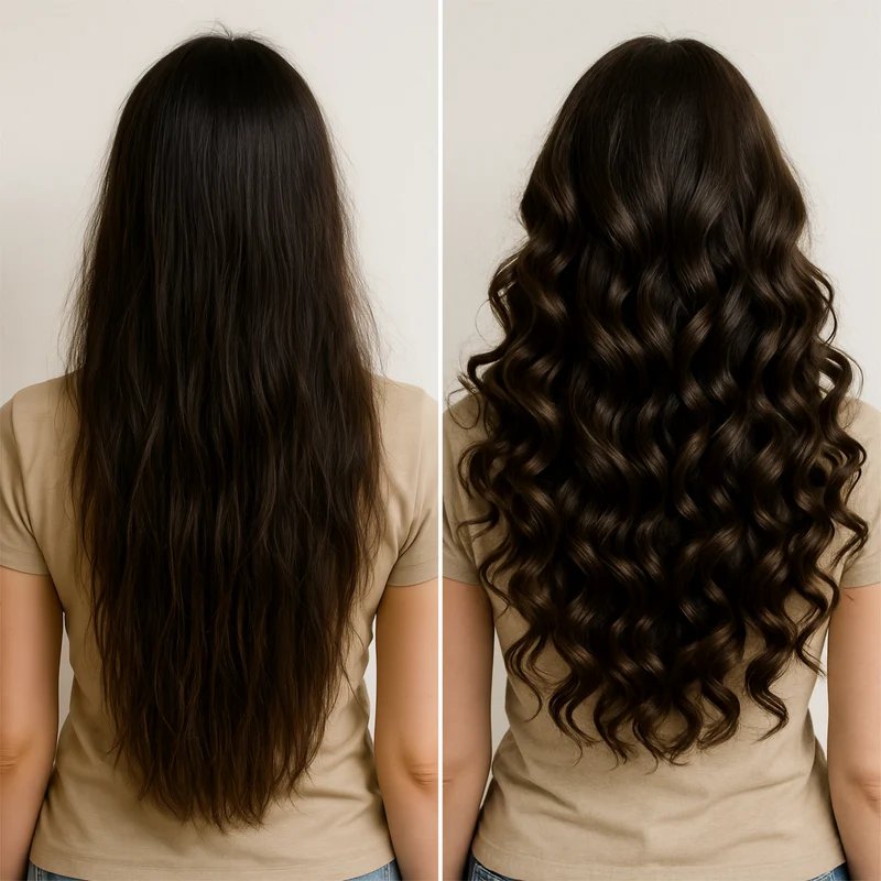 CERION 2in1 - Profi-Glätteisen für Glätten & Locken