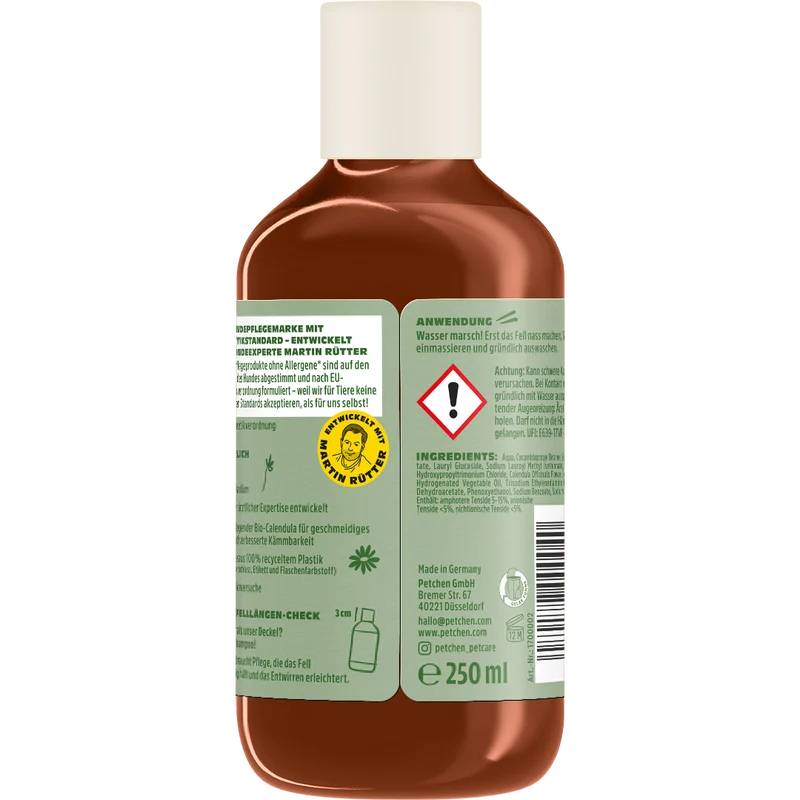 Hundeshampoo für Kurz- und Langhaar