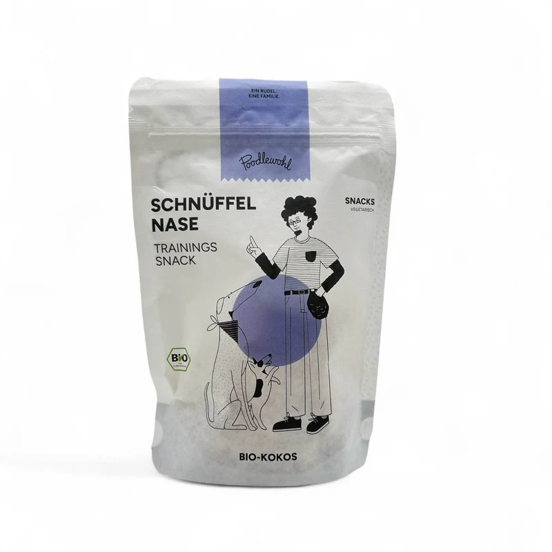 Poodlewohl Bio-Kokos Leckerli – vegetarischer Hundesnack
