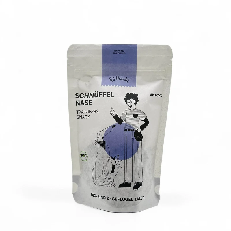 Poodlewohl Bio Leckerli Rind & Huhn – mit Karotte & Apfel