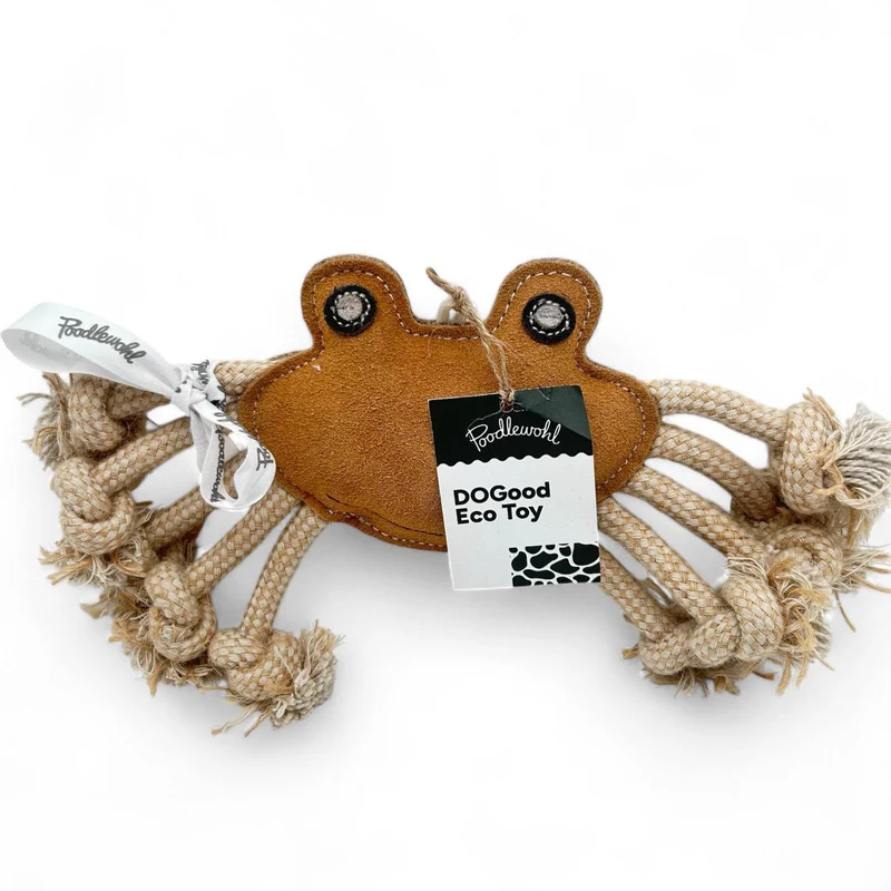 DoGood Eco Toy Kathi die Krabbe – nachhaltiges Hundespielzeug