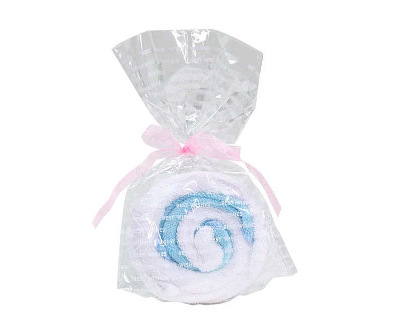 Bonbon Twist weiß/blau Tücher