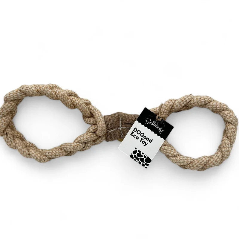 DoGood Eco Toy Okty der Oktopus – Hundespielzeug aus Jute