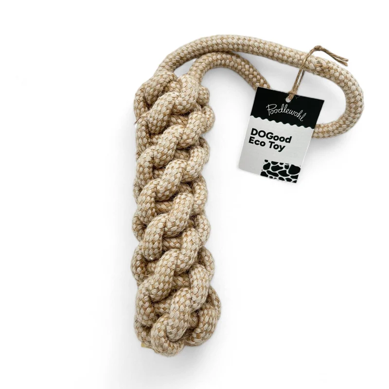 DoGood Eco Toy Dummy – Hundespielzeug aus Jute