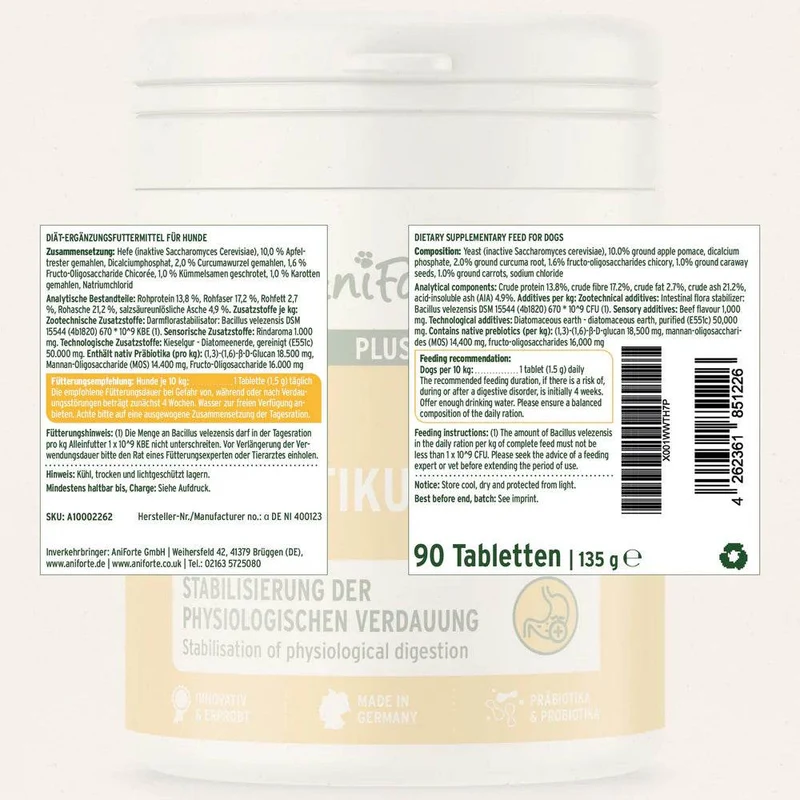 AniForte Probiotikum Tabs – für Hunde