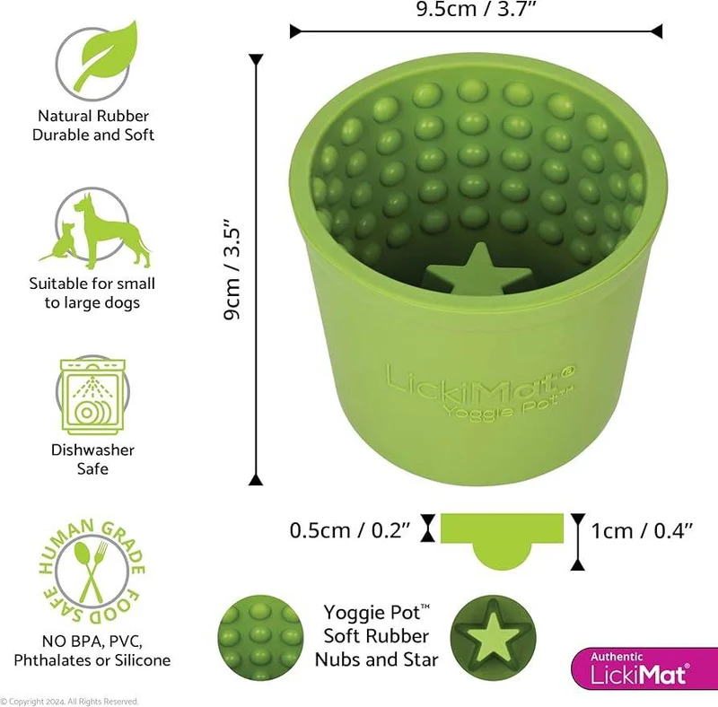LickiMat Yoggie Pot – Anti-Schling-Napf