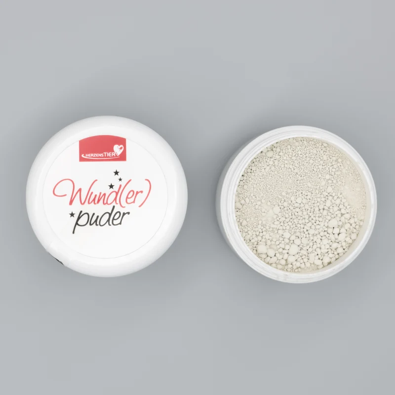 Wund(er)puder für Wunden, Risse und Hautausschlag