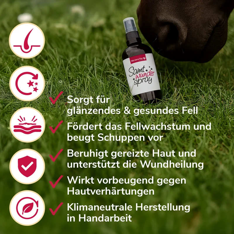 Samtwunderspray zur Fell- und Hautpflege